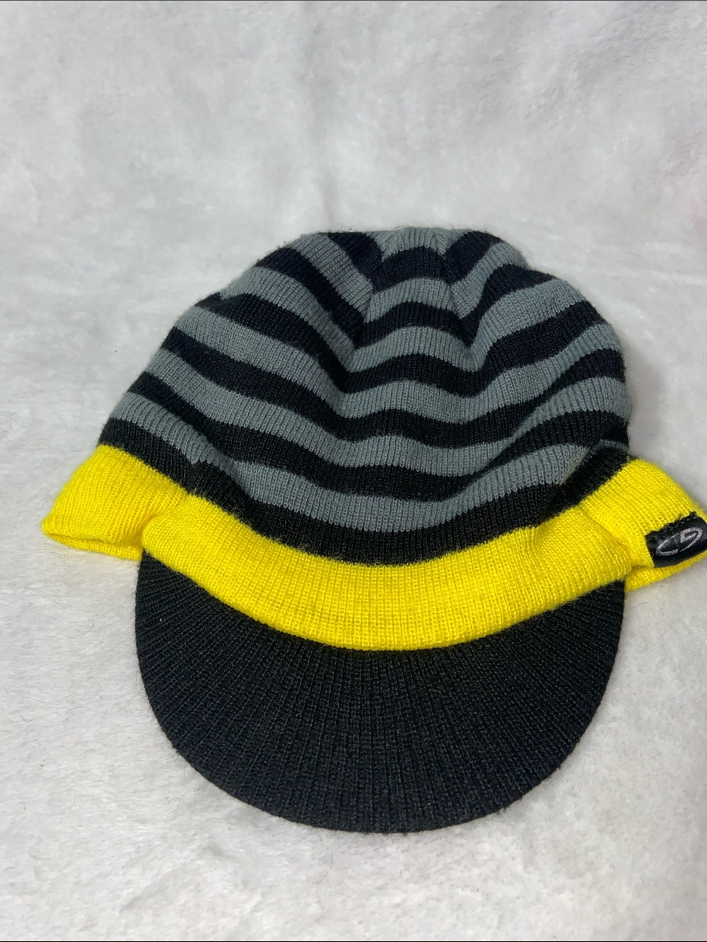 Kids Striped Knit Visor  Champion C9 knit visor beanie hat